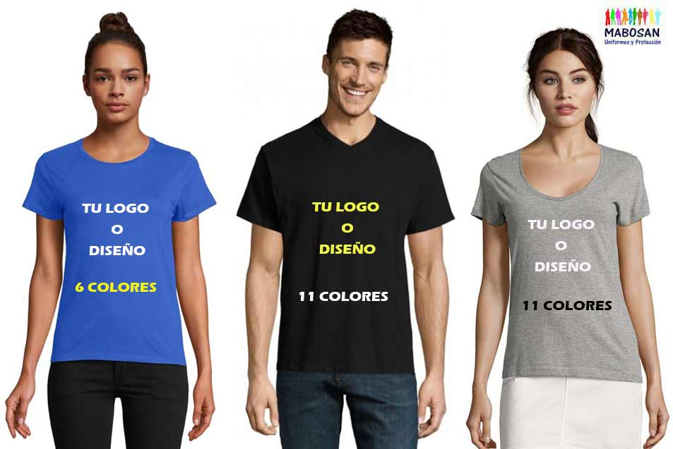 camisetas para camareros personalizadas