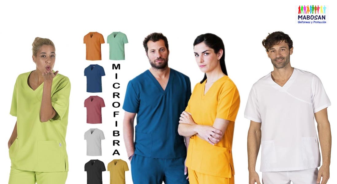 casacas enfermera microfibra