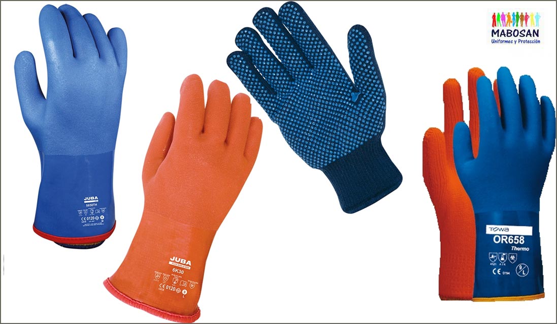 Guantes de trabajo para el frio