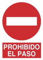 Señal Prohibición